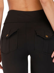 Slim Fit Climbing Cargo Pants Stretchy Sports Riding Women's Acti
