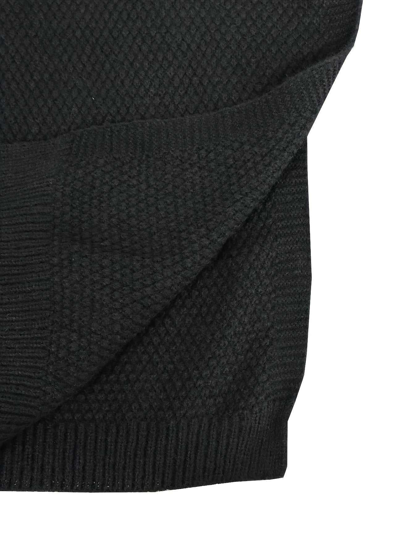 Turtle Neck Split Sleeve Sweater