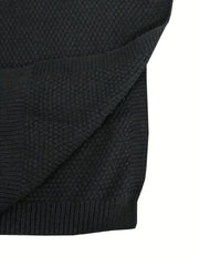 Turtle Neck Split Sleeve Sweater