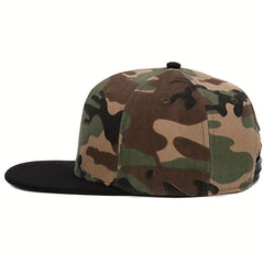 Camouflage Casual Baseball Cap Sunscreen Snap Back Hat Sports Dad Hats
