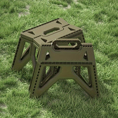 Portable Plastic Small Stool Durable Folding Stool for Camping Fishing