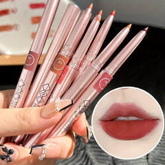 6 Colors Lip Liner Pencil Waterproof Long Lasting Non Smudge Pen Red Eyeliner