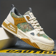 Men's High-Traction Skate Shoes Breathable Sneakers