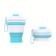Silicone Collapsible Water Cup Coffee Cup Folding Mug For Outdoor Camping Hiking