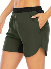 Women's Moisture Wicking Running Shorts for Sports