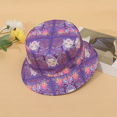 Digital Print Double-sided Sunshade Bucket Hat