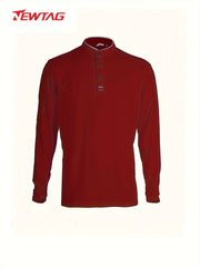 Men's Long Sleeve Golf Shirt Quick Dry Moisture Wicking Outdoor Clothing