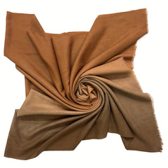 Vintage Gradient Cashmere Scarf Sunproof Shawl