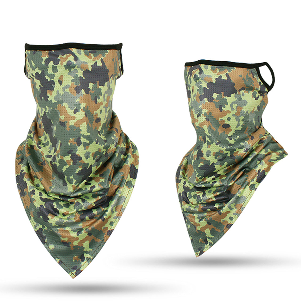 Camouflage Neck Gaiter Face Mask for Riding Fishing Hiking