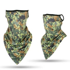 Camouflage Neck Gaiter Face Mask for Riding Fishing Hiking