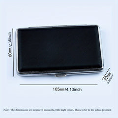 Ultra Thin Double-sided Leather Cigarette Box