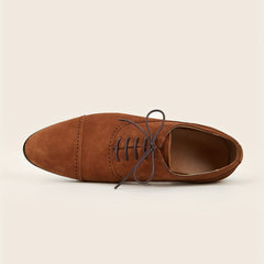 Men's Derby Shoes Non Slip Dress Shoes For Wedding Business