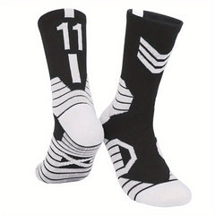 Men's Breathable Basketball Mid-calf Socks