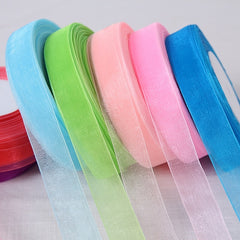 Transparent Snow Yarn Ribbon 50 Yards Long for Gift Packaging