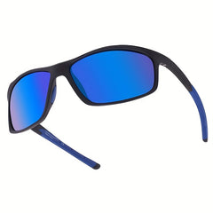 Men's Polarized TR90 Frame Sport Sunglasses for Outdoor Activities