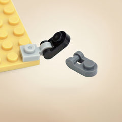 60pcs Building Blocks 1x1 U Clip 6019 Handle Closed Ends Technical Parts