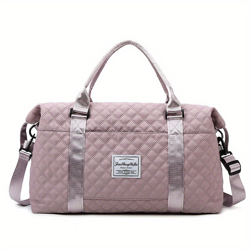 Travel Duffle Bag With Cosmetic Bag - Large Capacity Sports Fitness Storage Bag