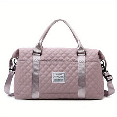 Travel Duffle Bag With Cosmetic Bag - Large Capacity Sports Fitness Storage Bag