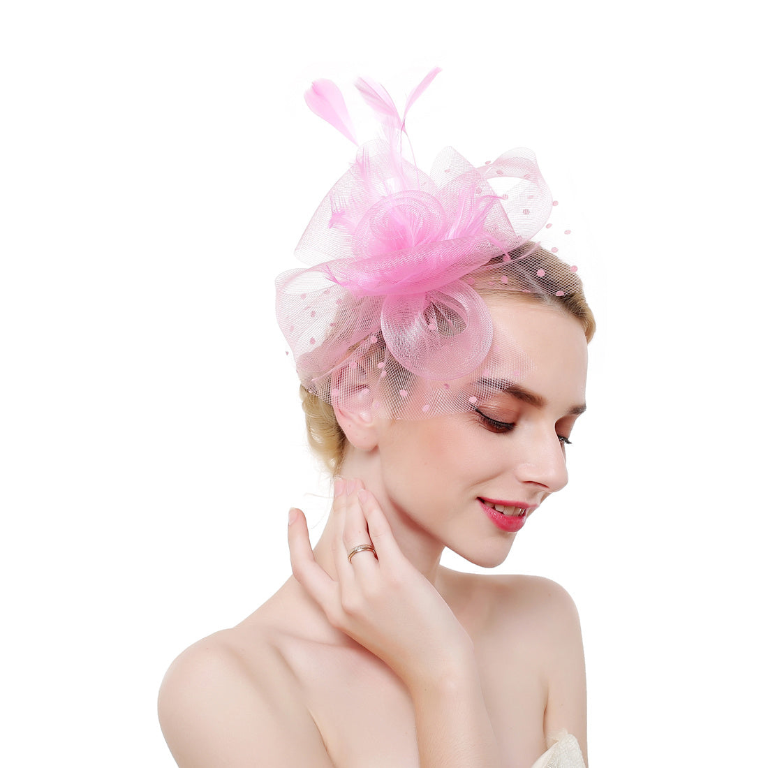 Women's Fascinators Hat Tea Party Headband Wedding Cocktail Hair Clip