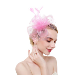 Women's Fascinators Hat Tea Party Headband Wedding Cocktail Hair Clip