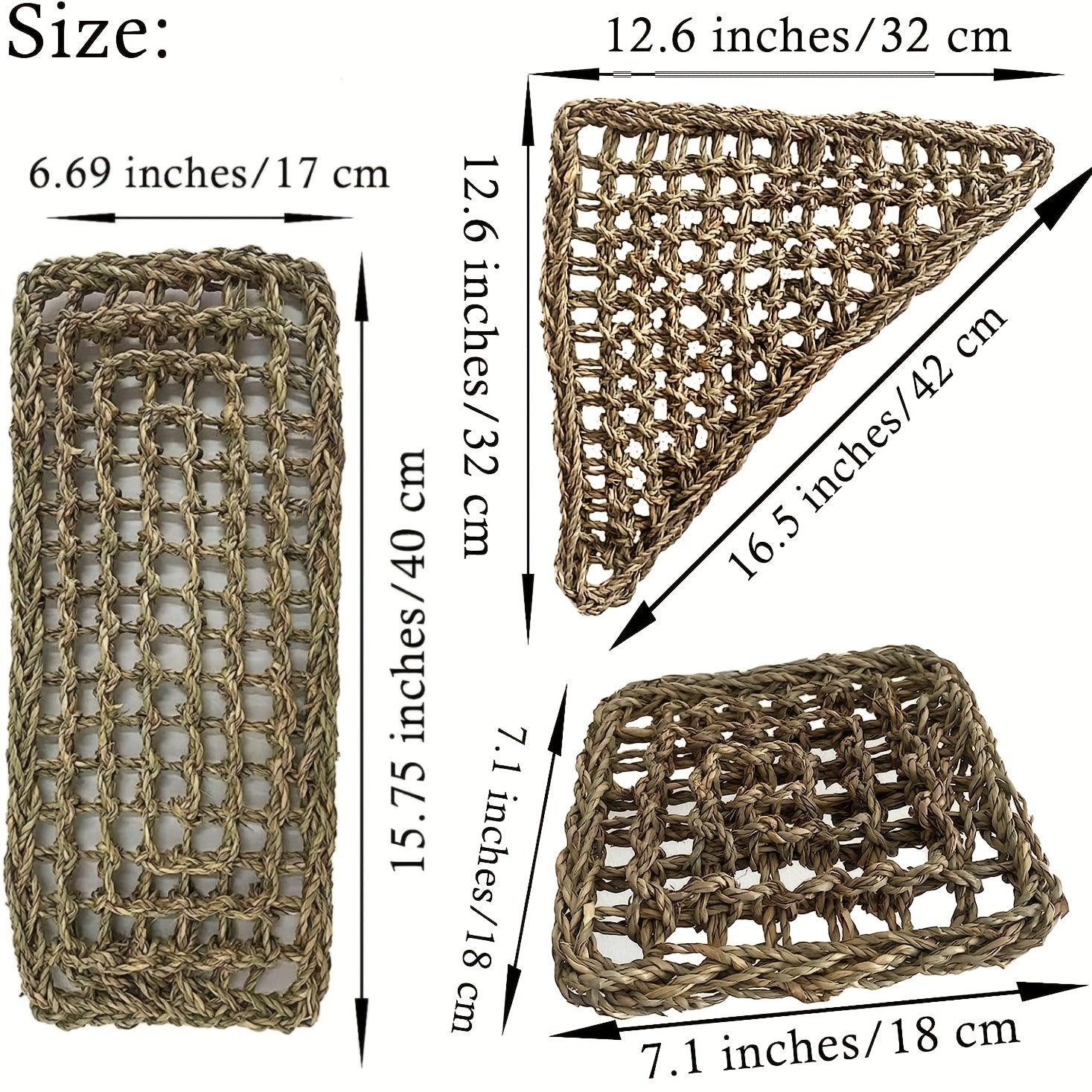 Large Lizard Lounger Hammock for Reptiles, Chameleons, and Bearded Dragons