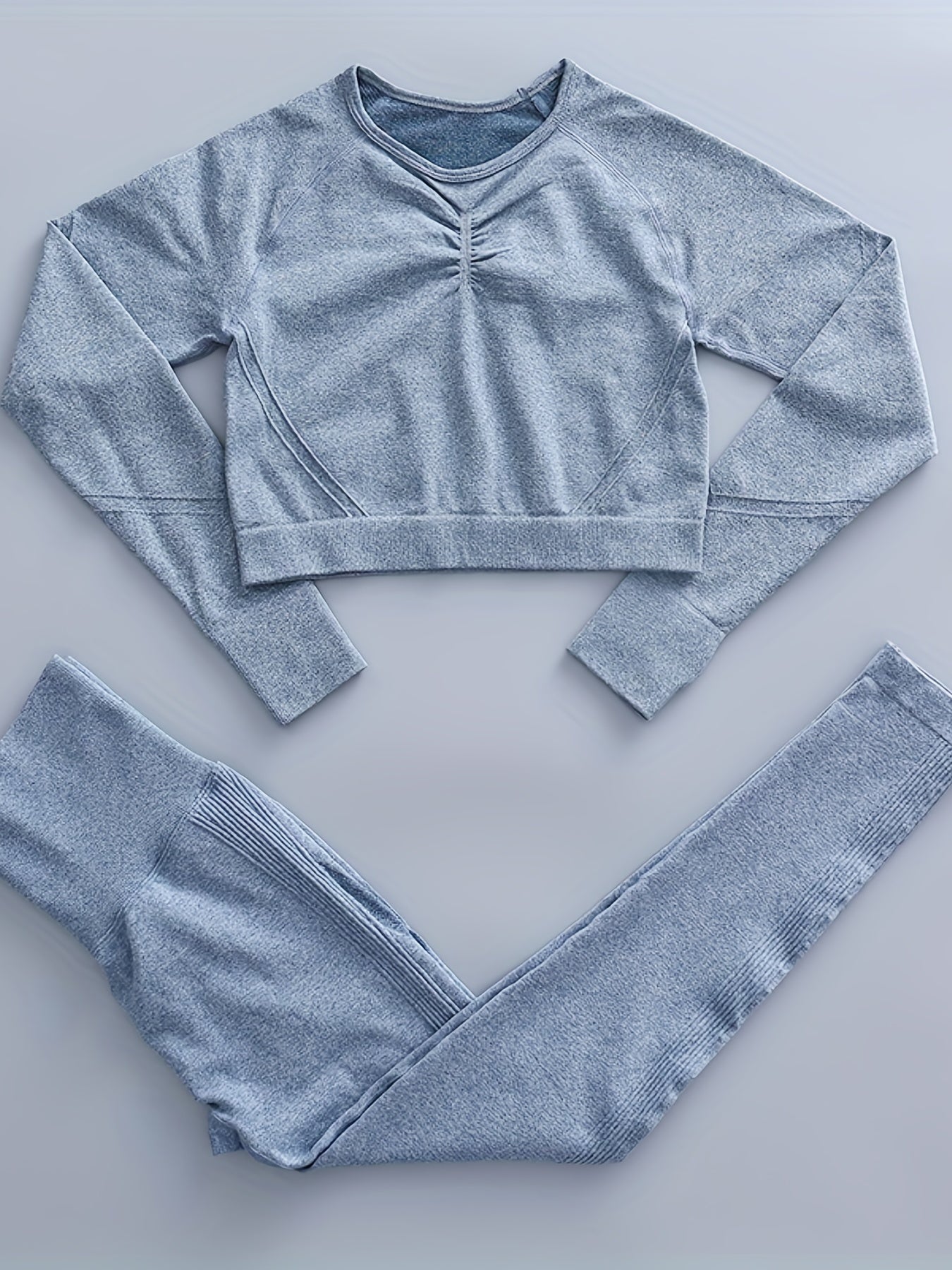 Women's Yoga Set with Butt Lift Leggings and Top