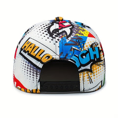 Unisex Sunshade Adjustable Baseball Cap with Letter Embroidery - Outdoor Sport