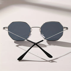 Geometric Frame Sunglasses Wrap Around Glasses UV400