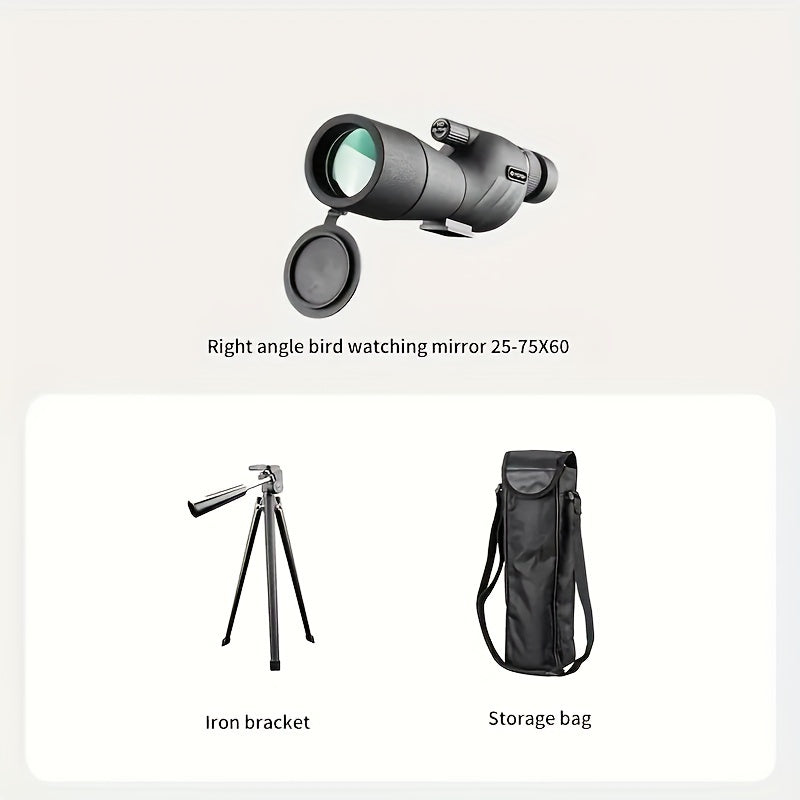 HD Lens Monocular for Outdoor Camping Hiking with Tripod