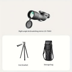 HD Lens Monocular for Outdoor Camping Hiking with Tripod