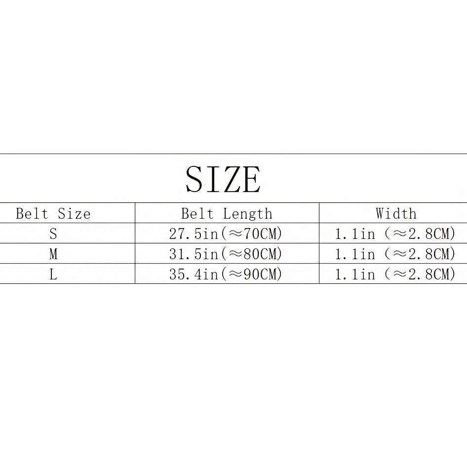 Men's Leather Belt Cartoon Pattern Webbing Waist Strap Pants Belt 2.0 98in