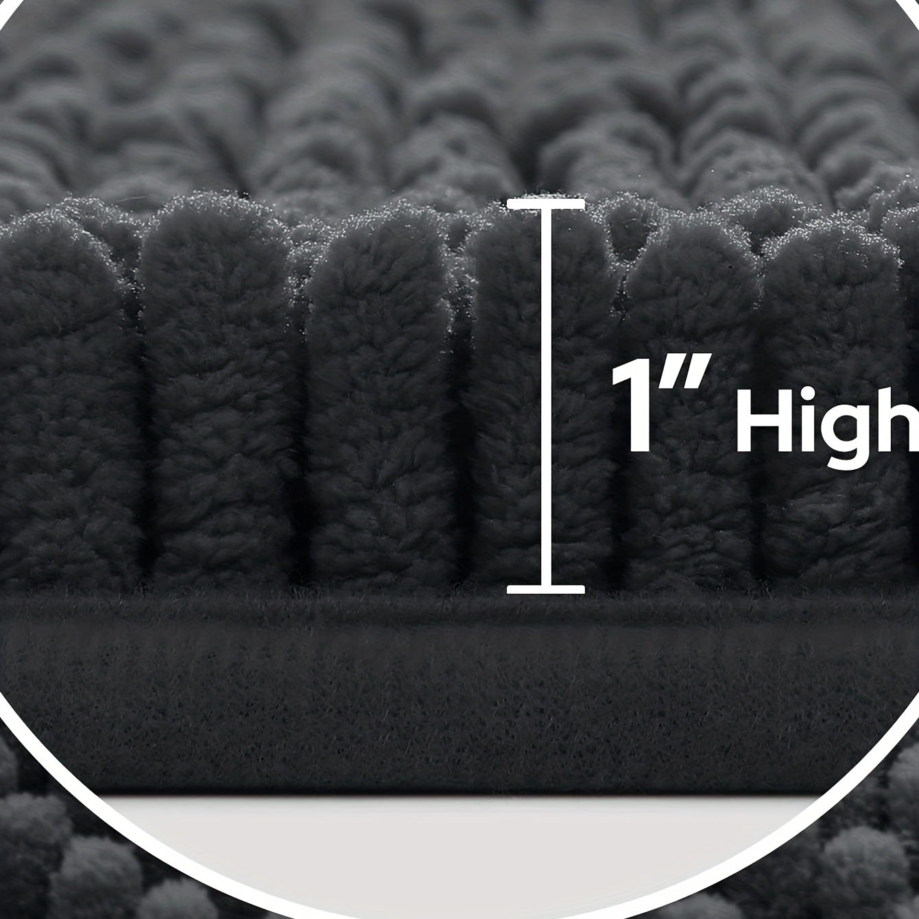 3pcs Non slip Floor Mat Plush Indoor Mat Bathroom Mat Bathroom Floor Mat