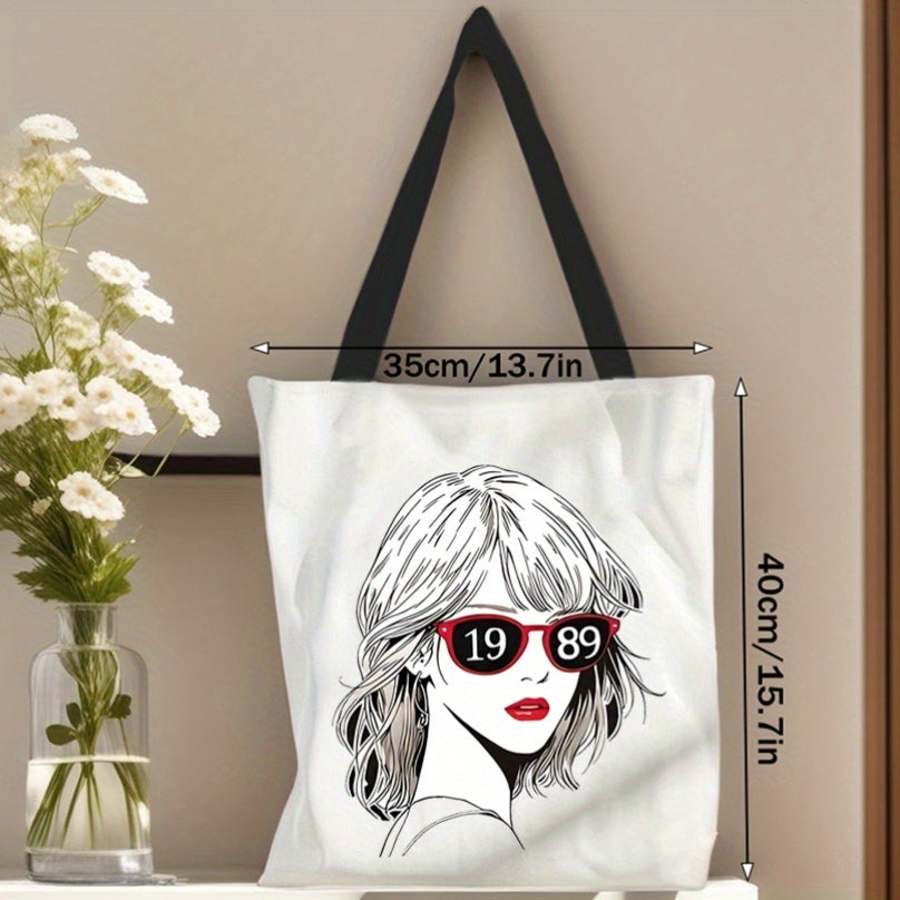 Large Capacity Lightweight Tote Bag for Shopping Travel Everyday Use