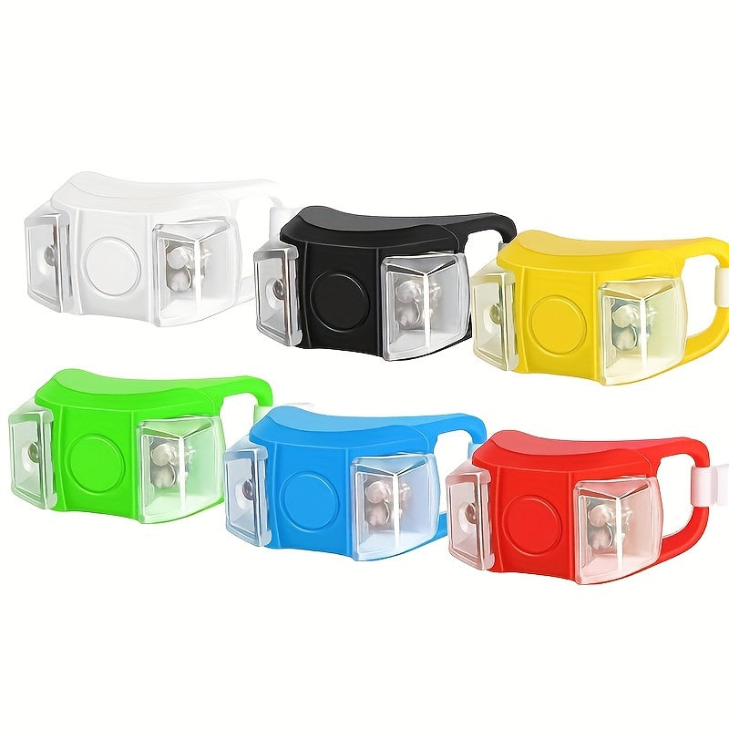 2pcs Bike Frog Light Silicone Tail Light Bicycle Accessories Mountain Decor