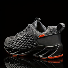 Men's Scale Blade Sneakers Lace Up Casual Shoes