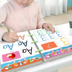 33 Page Pen Control Training Erasable Pen Focus Logical Thinking Puzzle for Kids