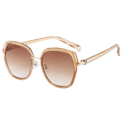 Polygon Women's Sunshade Sunglasses with Zipper Case