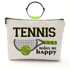 Tennis Makeup Bag & Bracelet Gift Set