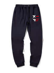 Grinning Face Pattern Casual Joggers Men s Sweatpants