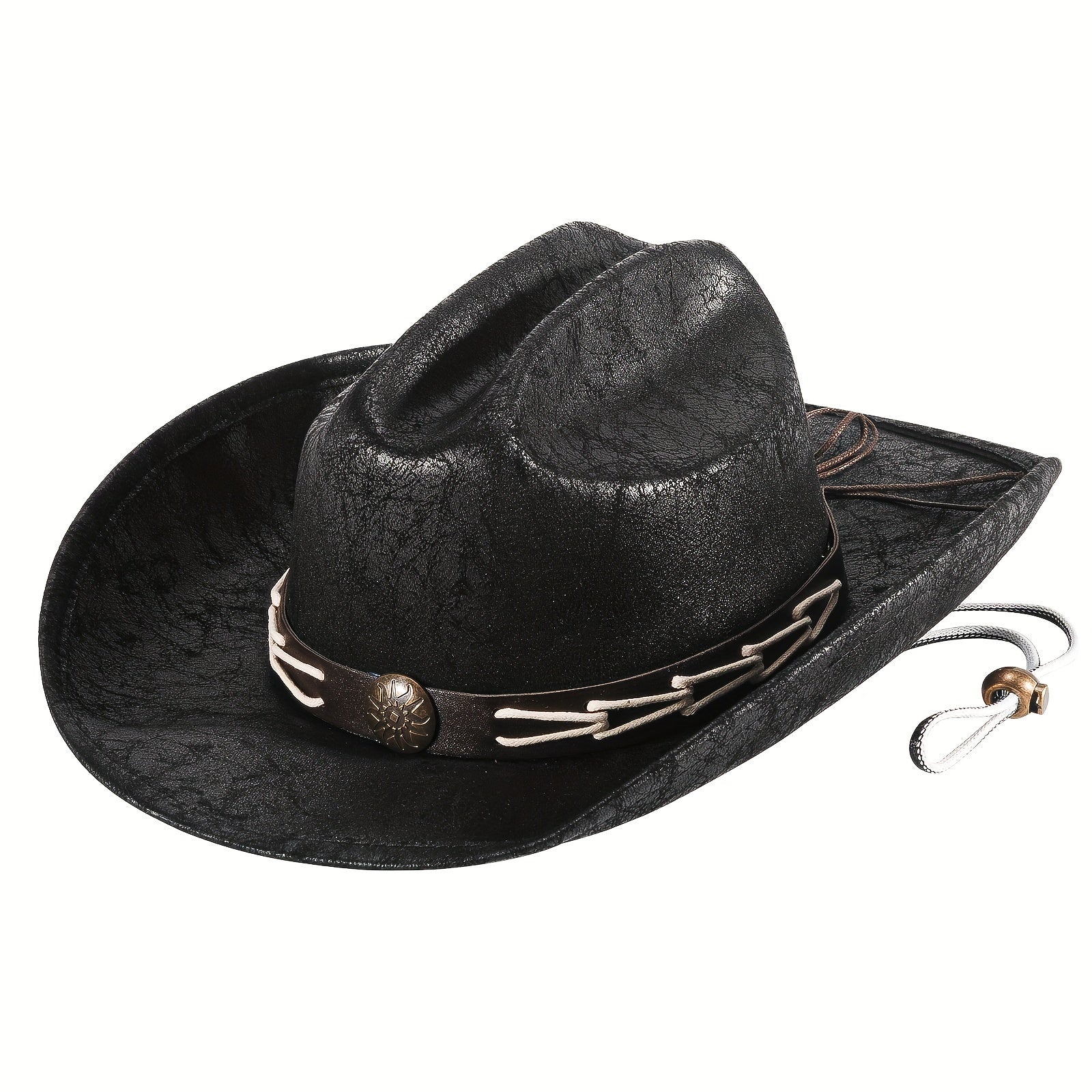 Durable Breathable Sunshade Cowboy Hat for Outdoor Activities