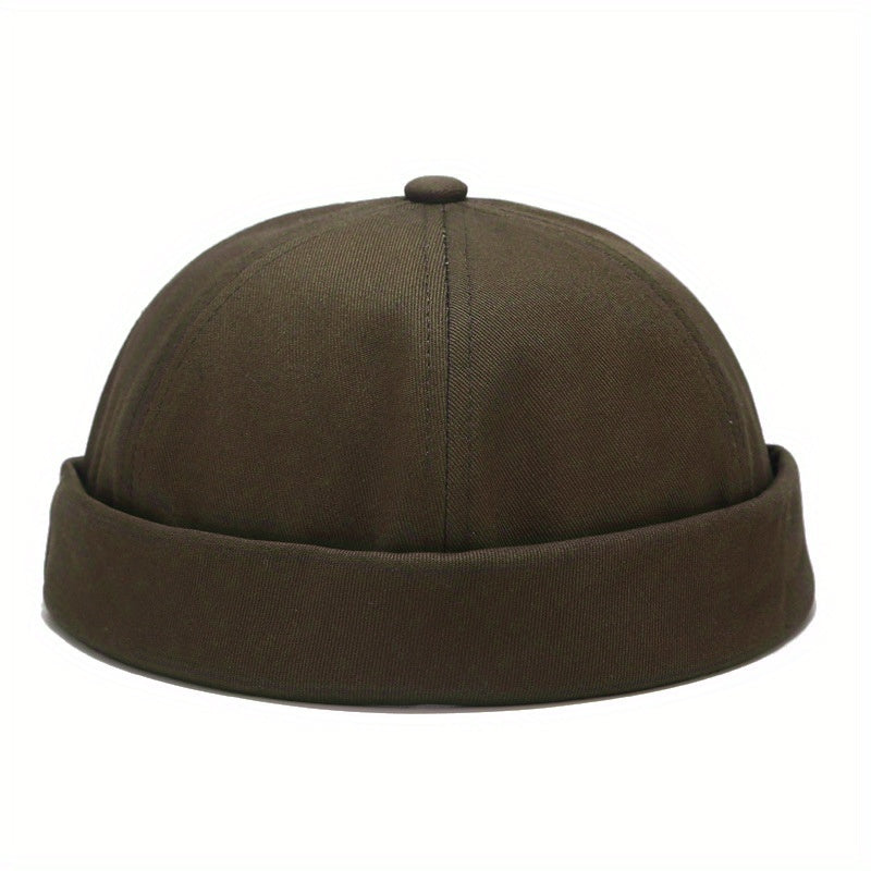 Vintage Hip hop Hat Unisex Melon Skin Street Cap for Spring Summer