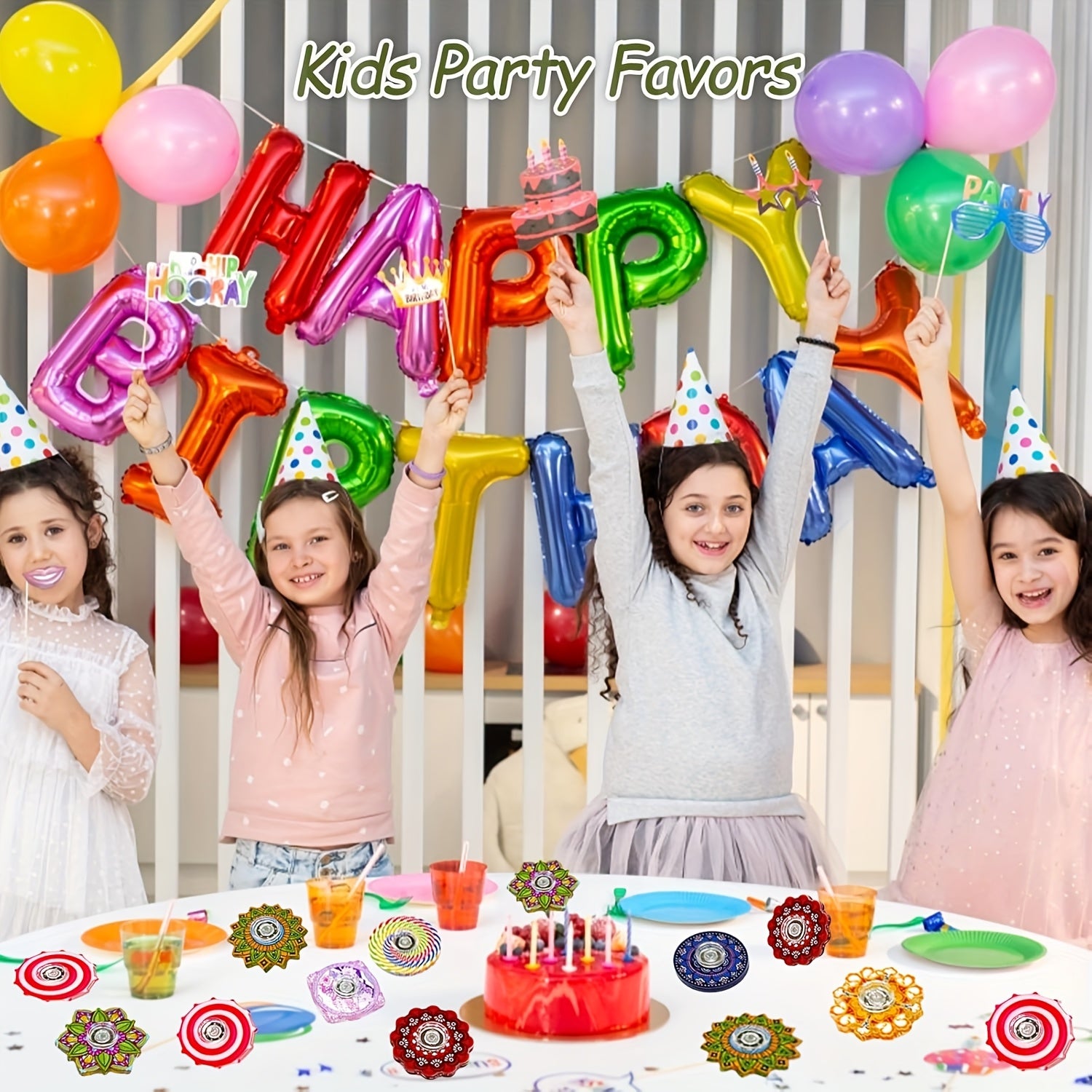 20pcs Fidget Spinner Mini Toys Party Favors Supplies Kids Adults Easter Birthday