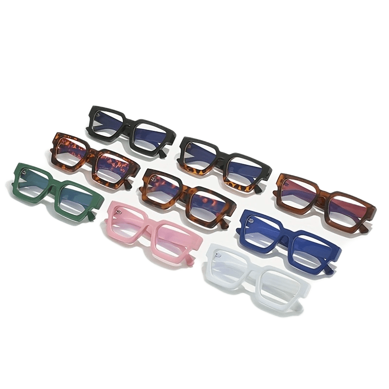 Square Sunglasses Casual Gradient Glasses for Summer Beach UV400