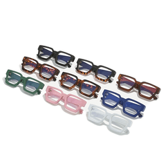 Square Sunglasses Casual Gradient Glasses for Summer Beach UV400