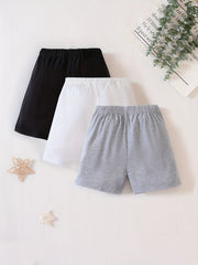 3pcs Boys Quick Drying Shorts for Summer Outdoor