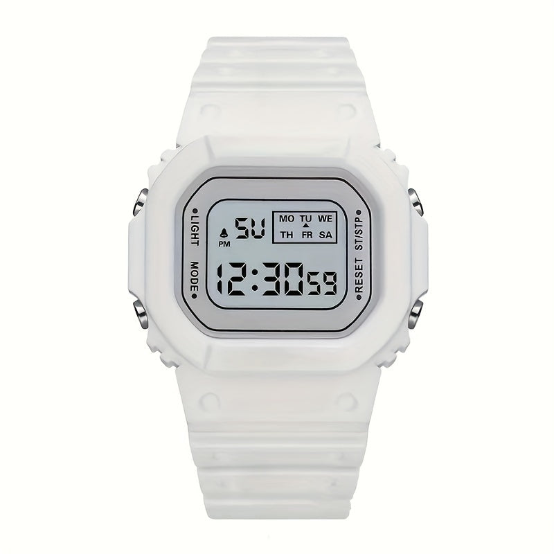 LED Digital Sports Watch Multifunctional Electronic for Men Women