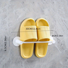 Bathroom Punching Slipper Rack Wall Mounted Bathroom Storage Rack