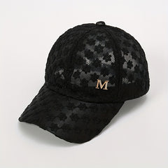 Stylish Lace Baseball Cap Flower Sun Hat Snapback Dad Hat