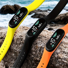 Stylish Minimalist LED Watch Set - Captivate Your Audience
