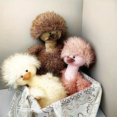 2pcs Three Fried Duck Plush Duck Home Decoration Gift for Birthday